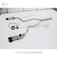 Échappement Catback OUCHI pour Dodge Charger 6.2L en acier inoxydable avec silencieux à valve, pièces de performance automobile, échappement Valvetronic
