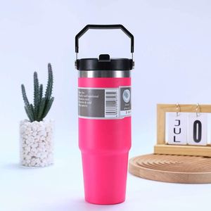 Stainless Steel Vacuum Insulated Tumbler 30OZ with Lid Travel Mug Modern Office Cup Design Thermal <b>Flask</b> 6-12 Hours Insulation - Product Image 3