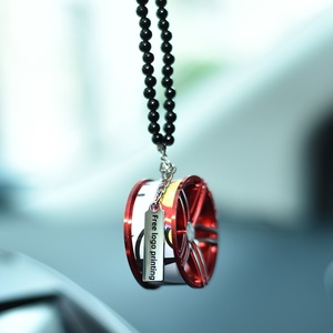 2025อัลลอยด์ติดกระจกรถยนต์แบบแขวนสำหรับตกแต่งภายในรถของที่ระลึกทางธุรกิจส่งเสริมการขาย - Product Image 3