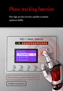 Gıda güvenliği ağır metal dedektörü gıda üretim hattı için ince parçacık metal dedektörü fiyat - Product Image 3