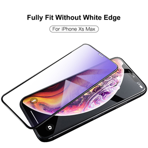 3D Anti azul templado 9H para iPhone XS MAX de protección de <span class=keywords><strong>la</strong></span> cubierta completa pantalla Protector de <span class=keywords><strong>la</strong></span> película - Product Image 5