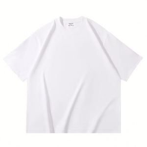 Camisetas de Alta Calidad 100% Algodón Orgánico, Tejido de Punto, Unisex, Corte Ajustado, Gruesas, con Impresión de Logotipo Personalizado, Anti-Pilling, Protección UV - Product Image 3
