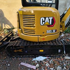รถขุดขนาดเล็ก CAT305.5E มือสอง 5.5 ตัน พร้อมเครื่องยนต์ เกียร์ ปั๊ม ลูกปืน และ PLC รับประกัน 1 ปี ขาย - Product Image 6