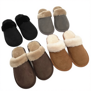 Pantuflas de Otoño e Invierno para Hombre y Mujer, Ligeras, Antideslizantes, Cálidas, con Forro de Piel y Plantilla de Espuma Viscoelástica - Product Image 4