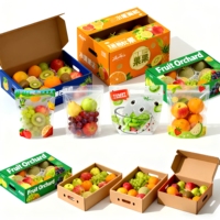Sacs en plastique transparents personnalisés RDY pour fruits et légumes frais de la ferme, avec fermeture éclair adhésive anti-buée, pour emballage alimentaire