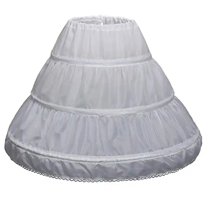 Длинная белая юбка сетчатая подъюбник для цветочных платьев и свадебных платьев