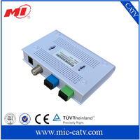 Receptor Óptico de Fibra MIC MIC-OR-860H5W 60V SC/APC AGC -15~0dBm FTTH FTTB CATV 1550nm WDM Mini Nodo