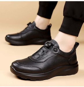 Zapatos Casuales para Hombre con Suela Gruesa Antideslizante, con Cierre Automático y Cordones Libres - Product Image 6
