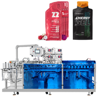 Machine d'emballage automatique de sachets de boissons sportives 120 sachets/min, machine d'emballage de sachets d'électrolytes et de gels énergétiques