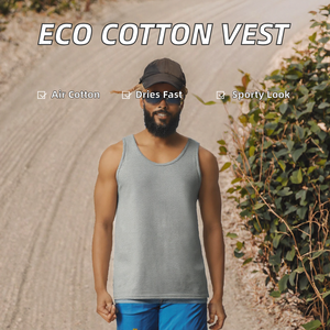 Gilet de sport pour homme en coton tricoté 100 %, sûr, écologique, respirant, séchage rapide, résistant aux perforations, pour la survie professionnelle en extérieur - Product Image 2