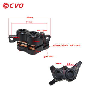 Pièces <span class=keywords><strong>de</strong></span> vélo électrique Étrier <span class=keywords><strong>de</strong></span> <span class=keywords><strong>frein</strong></span> avant et arrière avec plaquettes <span class=keywords><strong>de</strong></span> <span class=keywords><strong>frein</strong></span> pour SURRO Light Bee Remplacement des accessoires du moteur Moto tout-terrain - Product Image 4