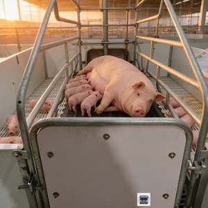 可定制低维护型商用分娩笼、仔猪分娩箱、母猪饲养设备，用于仔猪分娩计划 - Product Image 1