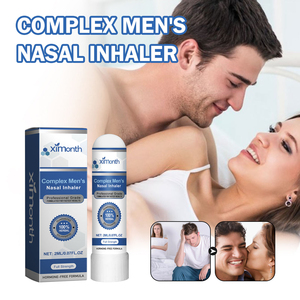 Inhalateur Nasal Herbal pour Hommes, Flacon Portable, Formule Soin du Nez, Blanc, 2ml, Format Voyage, Chine - Product Image 2