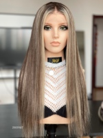 SHY 13x5 HD Lace Front Wig Human Hair Medium Parting Bleached Knots Lace Wig Wholesale