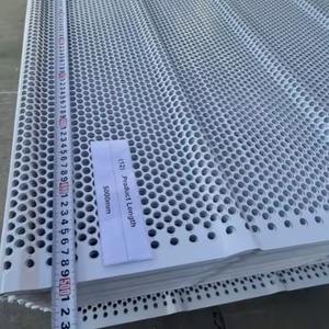 Perforated Mesh Aluminium Windbreak <b>Panels</b> for Outdoor Protection - Product Image 1
