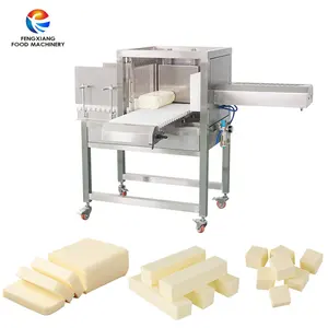 Cheap PriceMeat Tofu Mozzarella Camembert Milk Curd Sausage Spam Pork Luncheon Cheese Slicer Dicer Slicing Dicing Machine