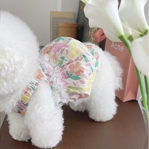 Korean style INS bubble princess dress, thin spring/summer pet <b>clothes</b> for Bichon Frise, Teddy, <b>cats</b>, and puppies. Wholesale. - Product Image 3