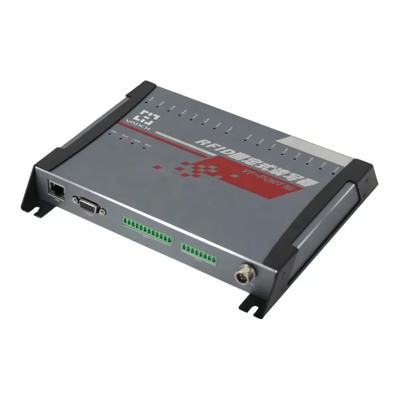 VANCH Lecteur fixe Uhf Rfid 16 ports à haute vitesse de lecture avec interface RS232 TCP/IP