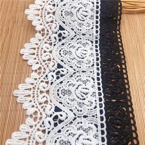 Arrivo di latte di seta tessuto di pizzo francese solubile in acqua floreale Tulle per matrimoni più GPO lacci di fiori moda da <span class=keywords><strong>Surat</strong></span> - Product Image 3