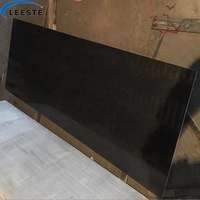 Escalier en colimaçon en granit noir absolu de haute qualité