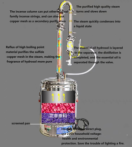 Hộ gia đình Hydrosol vắt tinh dầu vắt có thể chiết xuất hoa oải hương hoa cúc tinh dầu hoa oải hương - Product Image 6
