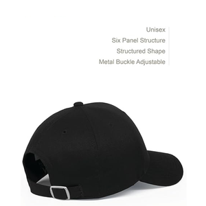 Casquettes de baseball sportives 100% coton pour hommes et femmes - Boucle métallique réglable, performance de refroidissement, toutes saisons - Product Image 4