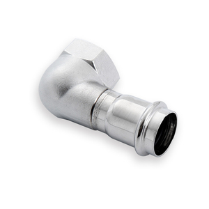 Venta al por mayor de accesorios de acero inoxidable 304/316L 90 grados interno/hembra técnica de fundición de codo roscado 50mm 10mm 12mm 30mm cabeza - Product Image 2