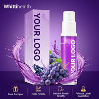 Spray buccal rafraîchissant 10 ml à la menthe et aux fruits, élimination des odeurs, haleine fraîche, xylitol – Meilleure vente