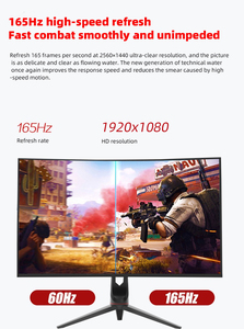 Nhà Máy Bán Buôn 32Inch Màn Hình Chơi Game 4K <span class=keywords><strong>1Ms</strong></span> Thời Gian Đáp Ứng 16:9 Siêu Rộng R1500 Màn Hình Cong - Product Image 2