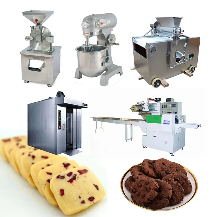 China fábrica de multi-linha de produção de formas biscoitos pequeno manual de máquina de biscoito