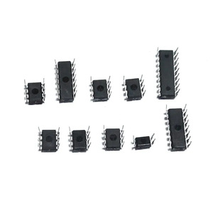 Lm324 Lm358 Lm386 Lm393 Ua741 Dip - Conjunto de chips IC de amplificador operacional y comparador para proyectos electrónicos - Product Image 1