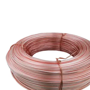 5mm * 0.2mm 38mm 2awg filo di avvolgimento rettangolare in rame smaltato resistente all'appannamento