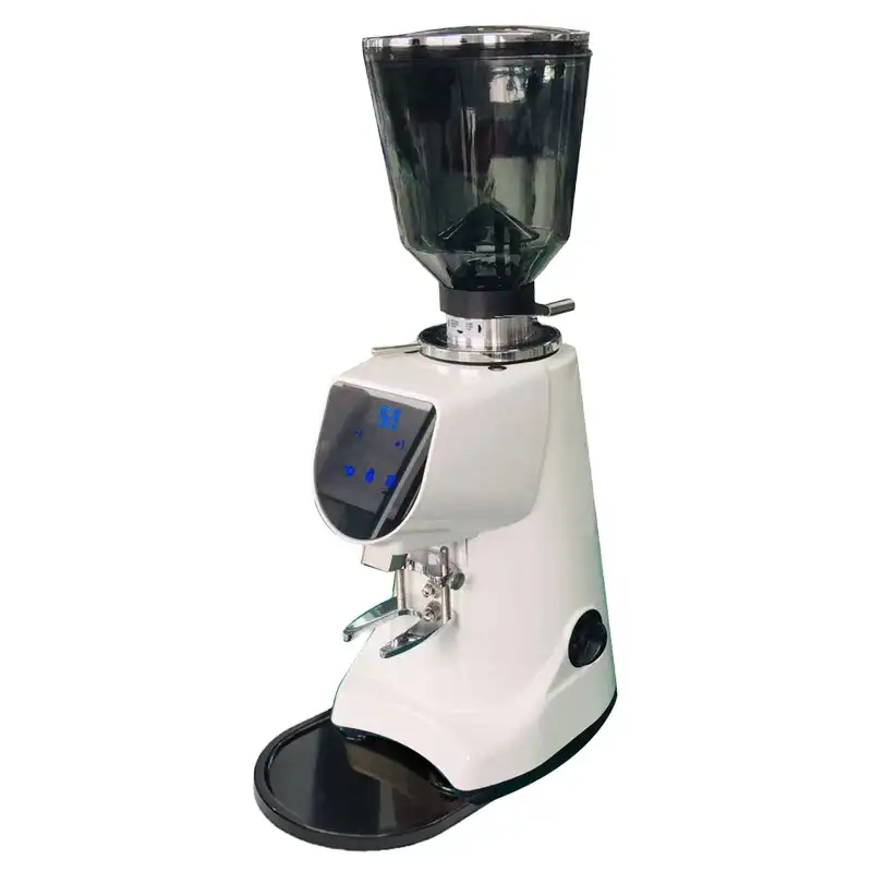 Molinillo Eléctrico de granos de café Espresso, molinero S70 en blanco, económico, comercial, Popular