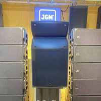 Boîte de haut-parleurs OEM LA15 Line Array Haut-parleurs alimentés Haut-parleurs audio professionnels pour concerts, événements, fêtes et spectacles