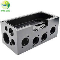 Pièces en aluminium de précision OEM ODM 6061 7075, boîtier d'ordinateur CNC, boîtier électronique CNC avec services d'usinage CNC