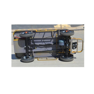 <b>Battery</b> Operated Electric <b>Flat</b> Cart With Steering Wheel - Product Image 5