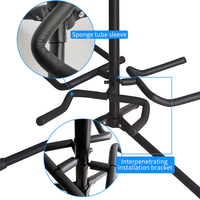 Single Stand Metal Three-Head Guitar Stand Universal String Instrument Accessories