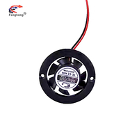 Ventilateur axial sans balais micro mini 35x35x10mm 12V 0.1A à cadre rond 35mm pour refroidissement de lampe de voiture 3510