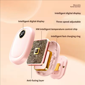 Wholesale Heated and Rechargeable Hand Warmers for Winter Outdoor Riding Office Typing Home Use - Product Image 5