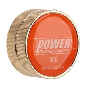 Raqueta DE TENIS POWERTI Swing Peso Acero 50g Peso Adición de peso Swing DE TENIS Ayuda de entrenamiento para competición Calentamiento Naranja - Product Image 2