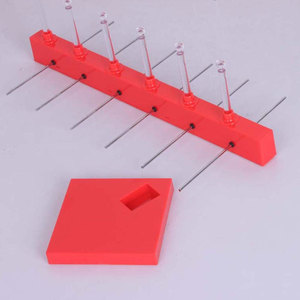 Bán buôn máy tính để bàn thép không gỉ kim loại que Acrylic Kính mắt hiển thị đứng giữ đồ trang sức truy cập Giá kính mát hiển thị giá - Product Image 2