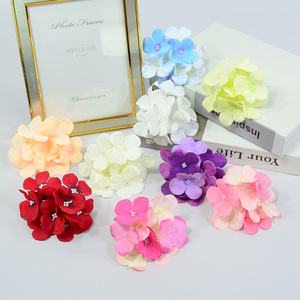 Cabezas de Flores de Hortensia Artificiales Dongchen Crafts, Flores de Seda en Miniatura para Decoraciones de Boda, Decoración del Hogar, Exhibición de Escritorio - Product Image 1