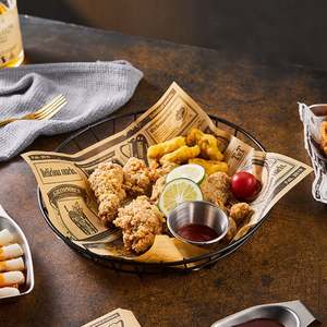 Eco-Friendly Virgin Coated Greaseproof Wrapping <b>Paper</b> for Pizza Bread Cake Hamburger Baking-Recyclable Food Grade - Product Image 4