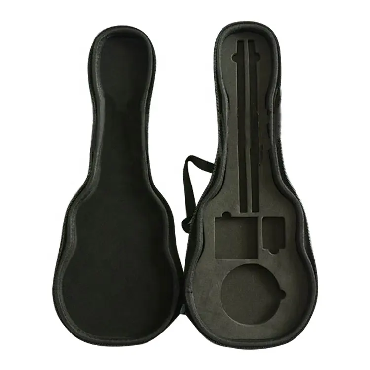डबल शास्त्रीय गिटार मुलायम मामले इलेक्ट्रॉनिक अंग गिटार टमटम बैग कस्टम ईवा संगीत साधन मामले