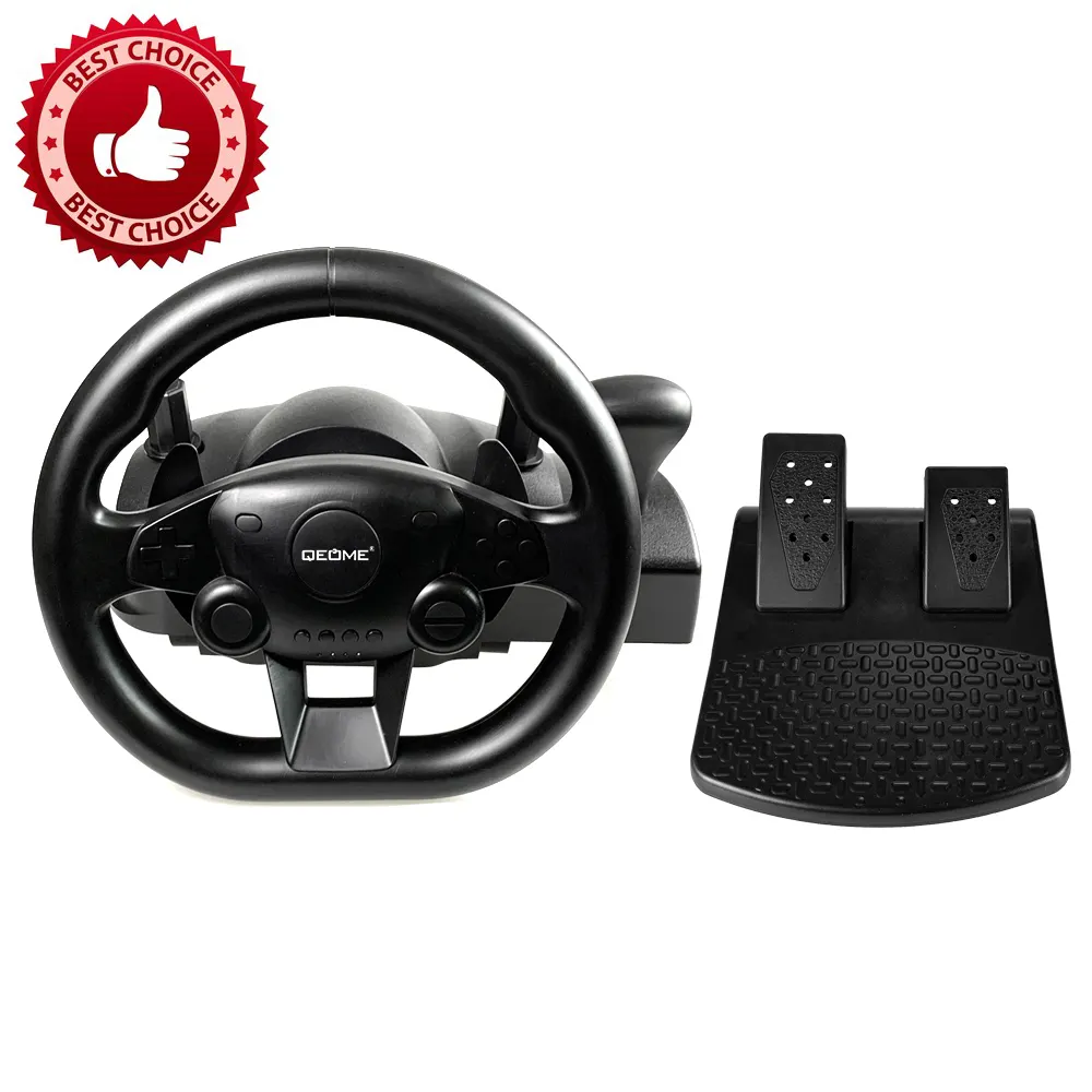 Alucard racing wheel gaming with Shifter/Gear and Pedals multi-platform for Playstation, Xbox, Switch