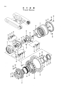 Grosir Pabrik langsung EX200-2 penggali <span class=keywords><strong>Final</strong></span> <span class=keywords><strong>Drive</strong></span> 909168 <span class=keywords><strong>9116392</strong></span> 9116393 Gearbox pengurang utama tanpa Motor - Product Image 2
