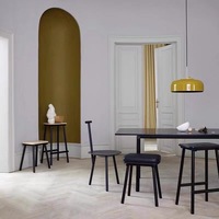 Lustre en fer nordique antique Bauhaus pour restaurant lampes simples personnalisées pour étude de chambre à coucher avec barre de filet cellulaire AC Power