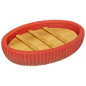 MODERN LINE - Portasapone in Corallo e Materiale Naturale - Product Image 1