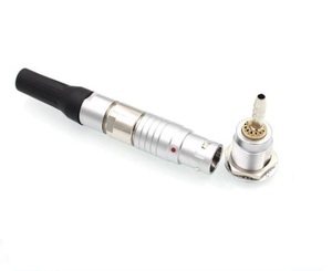 Enchufe de aviación de metal con doble ranura, FGB <span class=keywords><strong>EGB</strong></span> 0B 1B 60 grados, Conector de doble llave - Product Image 5