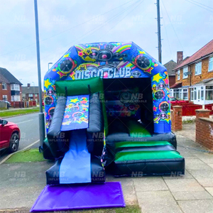 Cúpula de discoteca inflable de diferentes tamaños personalizada, castillo hinchable, <span class=keywords><strong>casa</strong></span> de fiesta de baile de salto <span class=keywords><strong>para</strong></span> <span class=keywords><strong>alquilar</strong></span> - Product Image 2